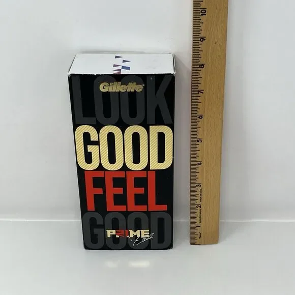Gillette Razor Maker Deion Sanders Prime Time RARE Limited Edition Gold 1 of 200 - Picture 5 of 9